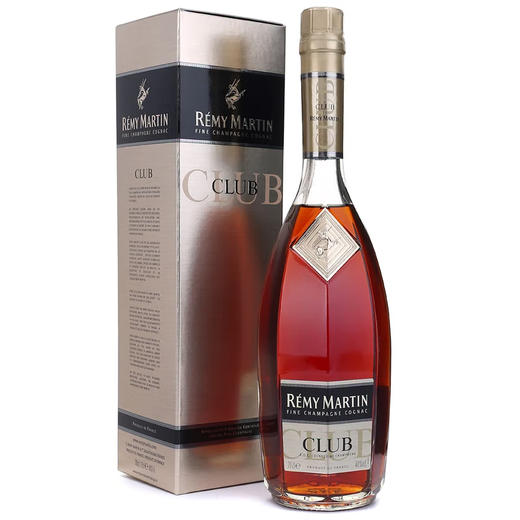 人头马（Remy Martin）CLUB优质香槟区干邑白兰地 700ml 商品图0