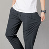 【冰丝裤】【DDN】大依优型大码直口束口休闲长裤弹力大号加肥加大夏季薄款松紧腰宽松运动透气 商品缩略图3