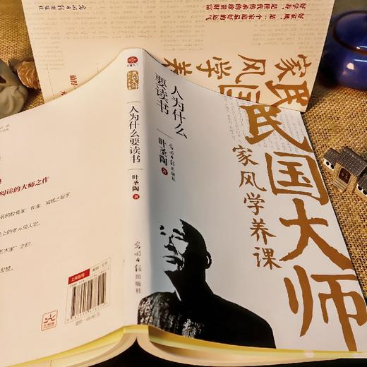 人为什么要读书：传世经典！读懂百年大师们的学养和风骨。真知灼见、金石之声，至今依然振聋发聩！(叶圣陶 著) 商品图3
