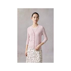 3楼皮皮狗木耳边小开衫