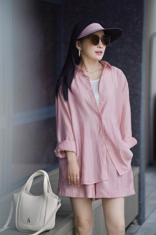 臣禾省心套装JZ242010175（衬衫+短裤） 商品图4