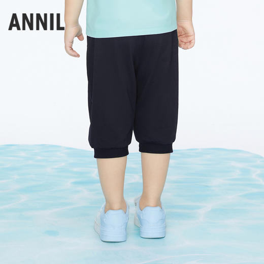 男童弹力保型七分裤裤子新款安奈儿童装实体店同款XB426573 商品图2