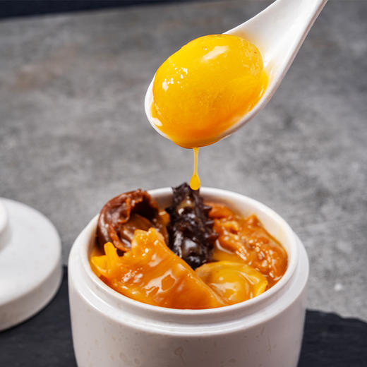 大董 佛跳墙 2盅  500g  自带门店同款白玉盅 商品图3