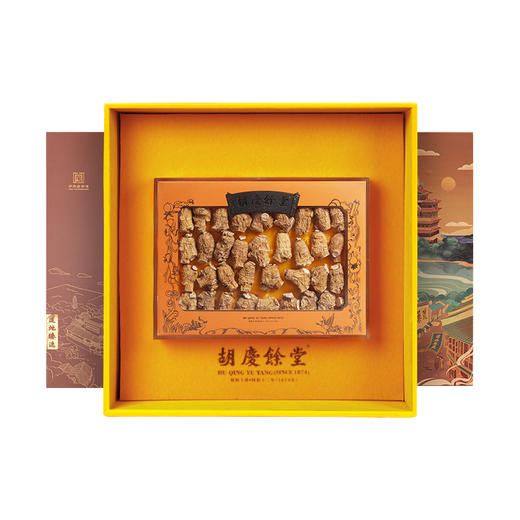 胡庆余堂 仙鹤西洋参礼盒3#短枝120g 商品图0