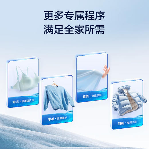 海尔（Haier） 10公斤 滚筒洗衣机 562mm超薄  1.1洗净比  喷淋漂洗 边喷边洗 智能投放 中途添衣 高温桶自洁 EG100PRO67S 商品图2