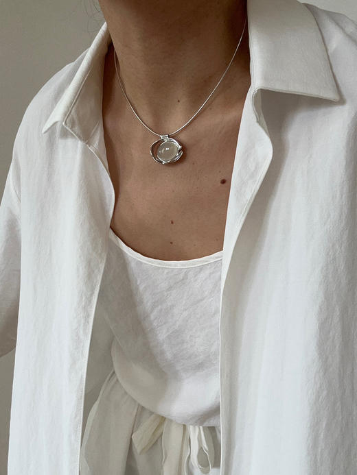 monSecret｜SW020201 运袖项链【MOTION】 [ 银  ] 商品图0