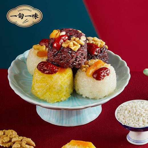 【一旬一味】小团圆八宝饭速冻半成品传统糯米饭血糯米年货 3袋装 商品图1