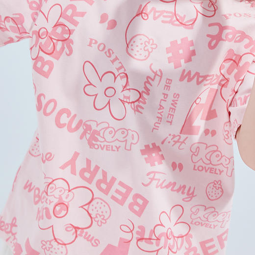 笛莎Deesha 2024夏季新款时尚短袖T恤 商品图3