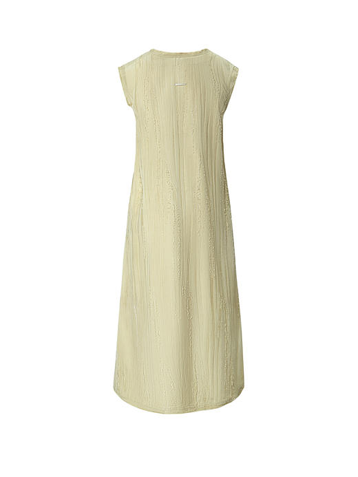 SELFWHO莱赛尔混纺连衣裙女2024夏季新款休闲吸湿透气小个子裙子 商品图4