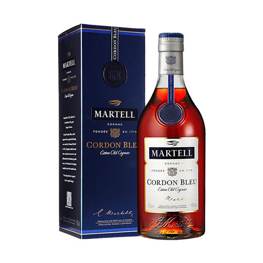 马爹利蓝带1500ml MARTELL干邑白兰地法国原装进口洋酒 1500mL 1瓶 商品图4