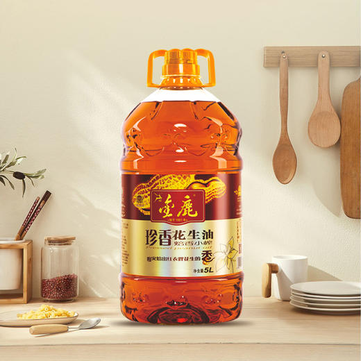 内蒙金鹿珍香小榨花生油 商品图1