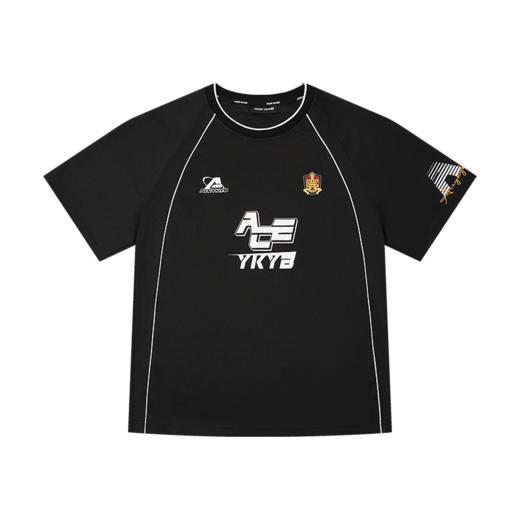 ACEYKYB黄子韬美式T恤情侣2025夏季新款潮流复古宽松撞色休闲短袖 商品图4