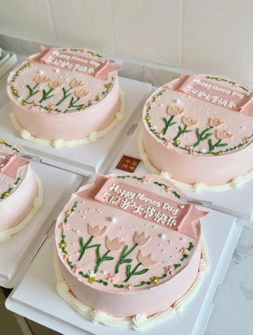 1027CAKE | 512护士节  护士节主题蛋糕 手绘 商品图0