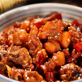 【冷吃兔肉辣么好吃辣么爽】吃了还想吃香辣兔肉，兔老爹自贡越嚼越香冷吃兔肉，下午茶下酒菜休闲食品开袋即食QQ