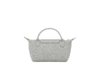 LONGCHAMP 珑骧 2024春夏新品 女士Le Pliage 系列LOGO印花迷你饺子手提包 灰色 34175HEA 112 商品缩略图3