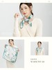 MOMMY KIKO 小众轻奢真丝小方巾送丝巾扣 商品缩略图4
