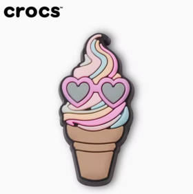 Crocs饰品智必星彩虹冰淇淋10013372