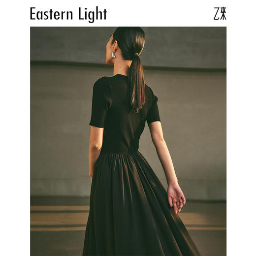 Eastern Light/乙来针织连衣裙短袖女夏季裙子 商品图6