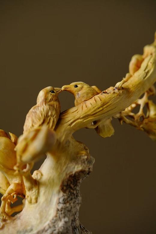 双喜临门°黄杨木摆件 商品图4