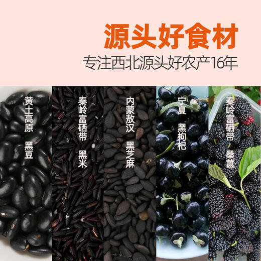 黑五珍豆浆 200ml*10袋（一箱）5种黑色食材，，细腻好喝，健康早餐 商品图3