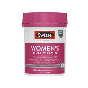 【保税】澳洲Swisse 女士复合维生素片120粒/50+女性复合维生素片90粒 女性成人多种综合维生素保健品 升级款