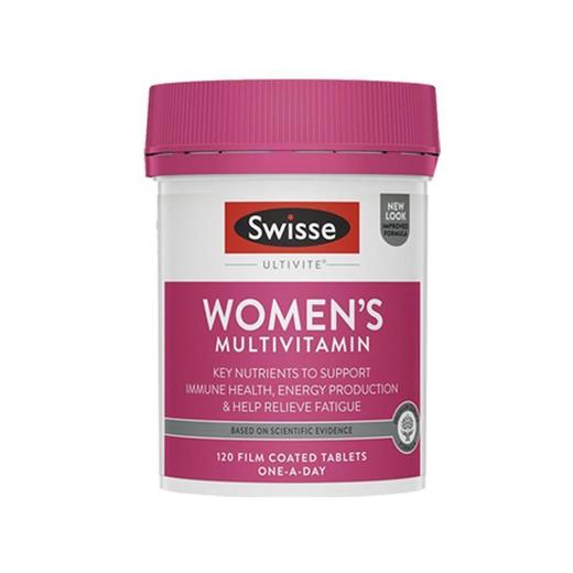 【保税】澳洲Swisse 女士复合维生素片120粒/50+女性复合维生素片90粒 女性成人多种综合维生素保健品 升级款 商品图0