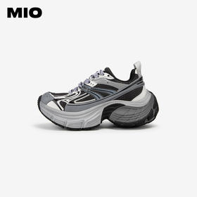 【戚薇同款】MIO米奥秋透气老爹鞋厚底增高休闲运动鞋轮胎鞋M244562503