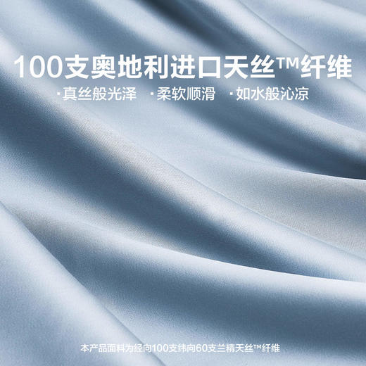 【100支奥地利进口天丝】LOVO乐蜗 VTS0056 花漾倾城 床品四件套 商品图4