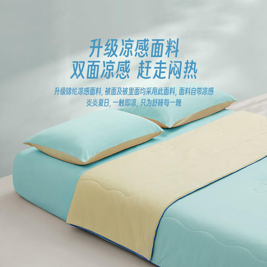 【凉感A类抗菌可水洗】LOVO乐蜗 夏日冰果抗菌可水洗小凉被 商品图2