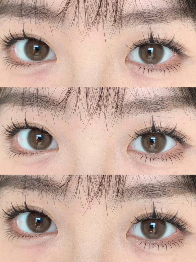 半年抛 Wecute 麦麦咖啡 14.5自然棕