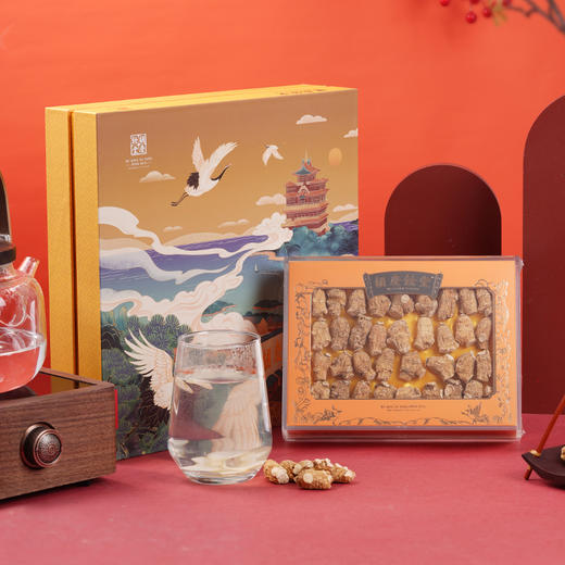 胡庆余堂 仙鹤西洋参礼盒3#短枝120g 商品图3