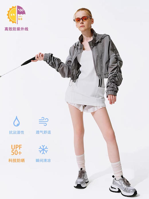 灰色防晒外套 商品图3