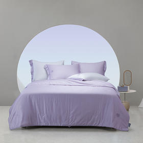 梦洁 天丝棉冰百里香夏被：钰如意（暮山紫）