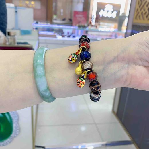 中原百货1F米纳斯香灰琉璃手串 商品图2