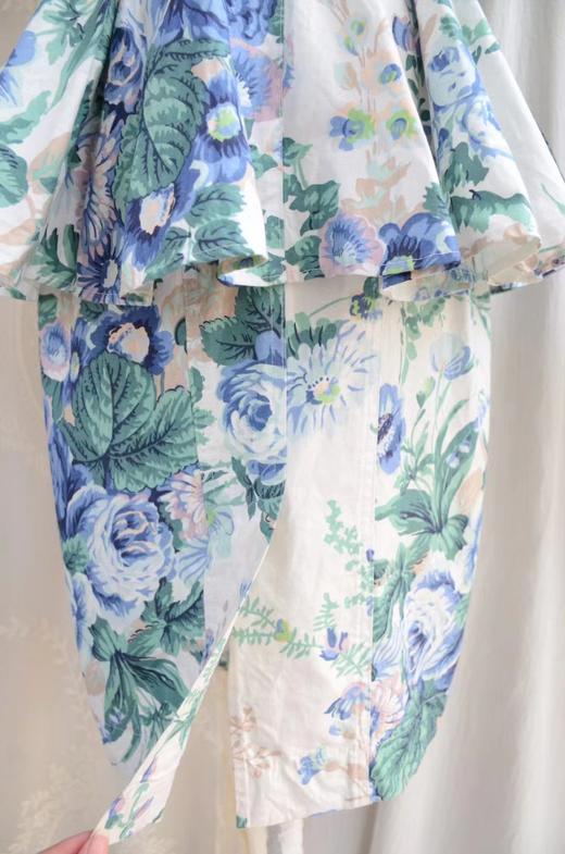 【投稿】喵娘精工@M81《罗莎蒙德·世上的玫瑰》复古vintage收腰花柄裙 商品图5