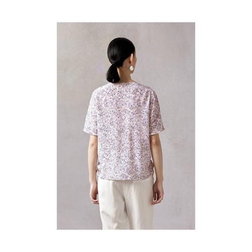 3楼 皮皮狗花边装饰真丝上衣 商品图1