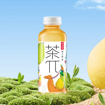 农夫山泉茶π（茶派）茶饮料 柚子绿茶500ml*15瓶 整箱装饮品 商品图2