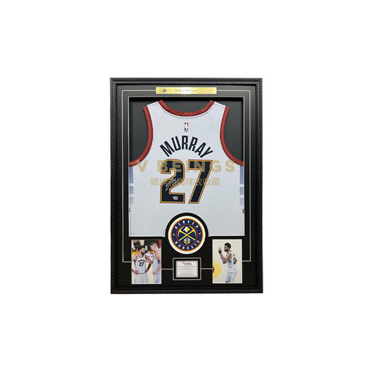 收藏系列 穆雷 掘金队27号白色 亲笔签名球衣 商品图0