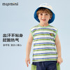 【80-140】【MQDmini】男童无袖背心中小童条纹撞色弹力t恤 商品缩略图6