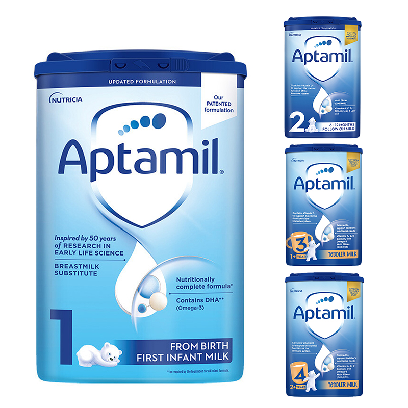 【保税】英国爱他美 1段2段3段4段 800克  英国原装进口婴幼儿配方奶粉