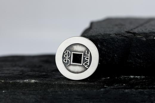 矩德泉坊 纯银手作  乾隆通宝宝泉局（2.6厘米版）WQ240400771 商品图5