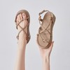 ZHR则则凉鞋女2024新款夏季洋气宽脚ins沙滩鞋百搭一脚蹬厚底凉鞋 商品缩略图8