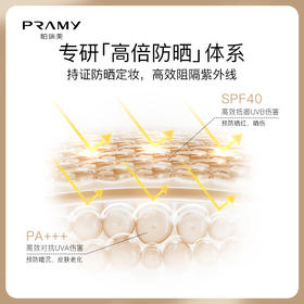 pramy柏瑞美光透防晒蜜粉饼粉饼散粉定妆持久遮瑕不脱妆