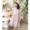 【夏季新款儿童田园印花连衣裙 特价活动，买一送一】女童中大童棉质碎花小飞袖连衣裙100% 商品缩略图0