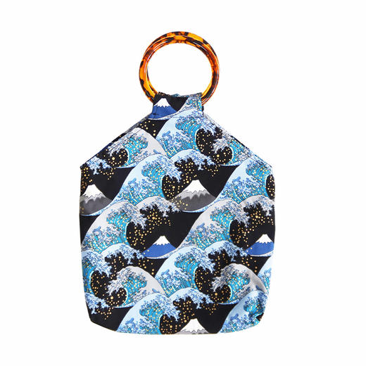 HUJI祤集Amber手提包插画复古印花 商品图1