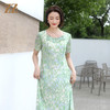 佐尔美甜美碎花100%桑蚕丝连衣裙E32LS99 商品缩略图3