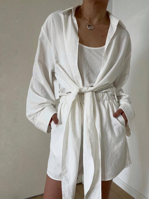 VC｜SS24105 Priya two set shirt [ 衬衫 白 ] 商品图0