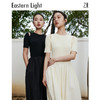 Eastern Light/乙来针织连衣裙短袖女夏季裙子 商品缩略图3