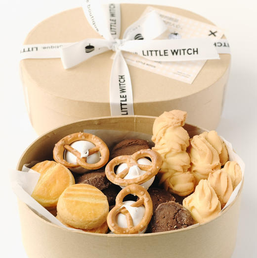 LITTLE WITCH曲奇礼盒 2-4种440克以上 品种随机哦当天烤的为准去现装 商品图0