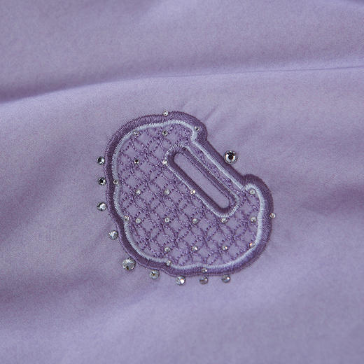 梦洁 天丝棉冰百里香夏被：钰如意（暮山紫） 商品图3